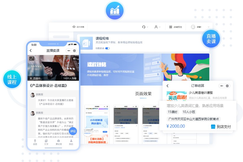 毕节市来客教育小程序